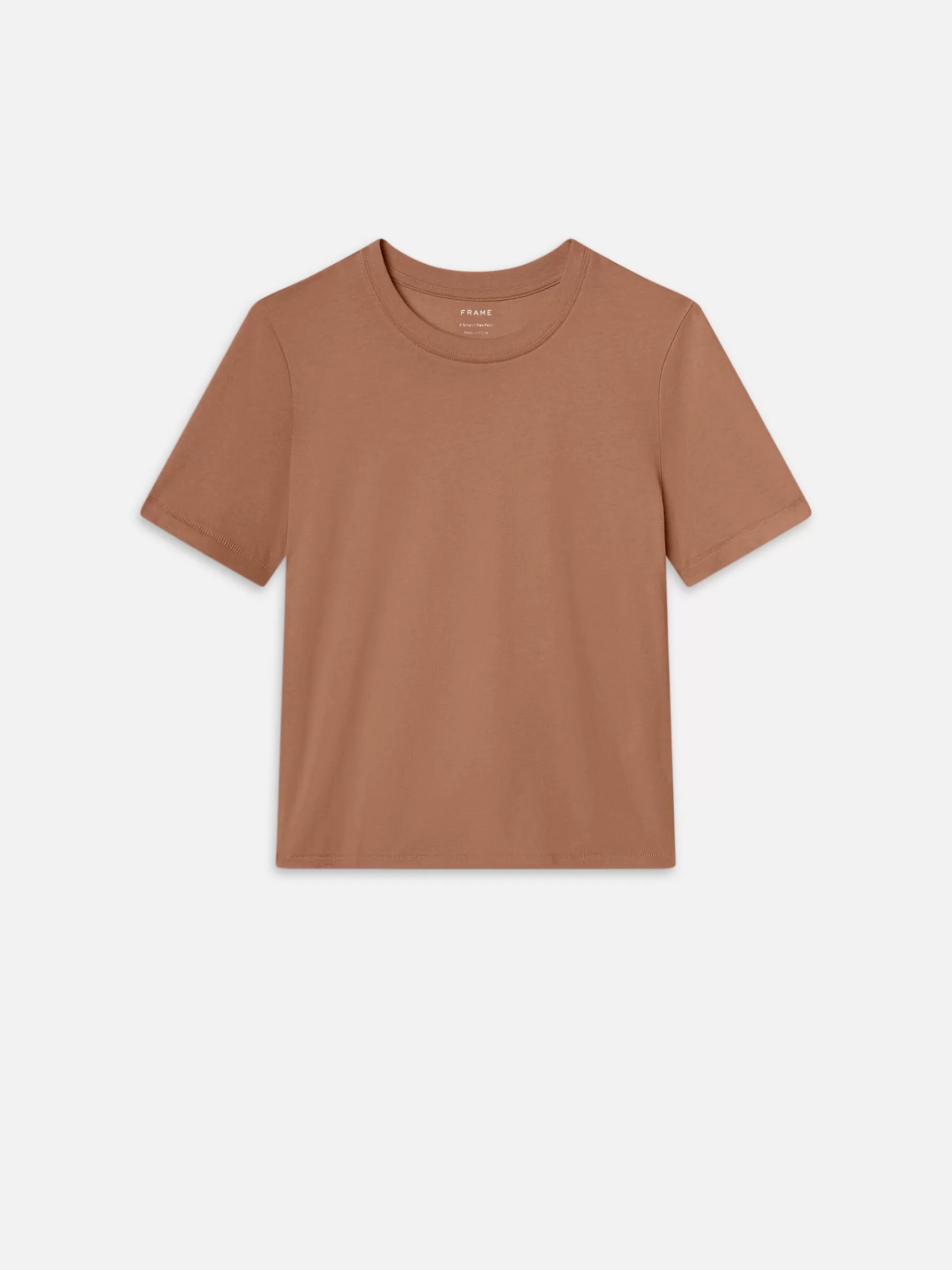 Tanks & Tees*FRAME Baby Tee in Tobacco