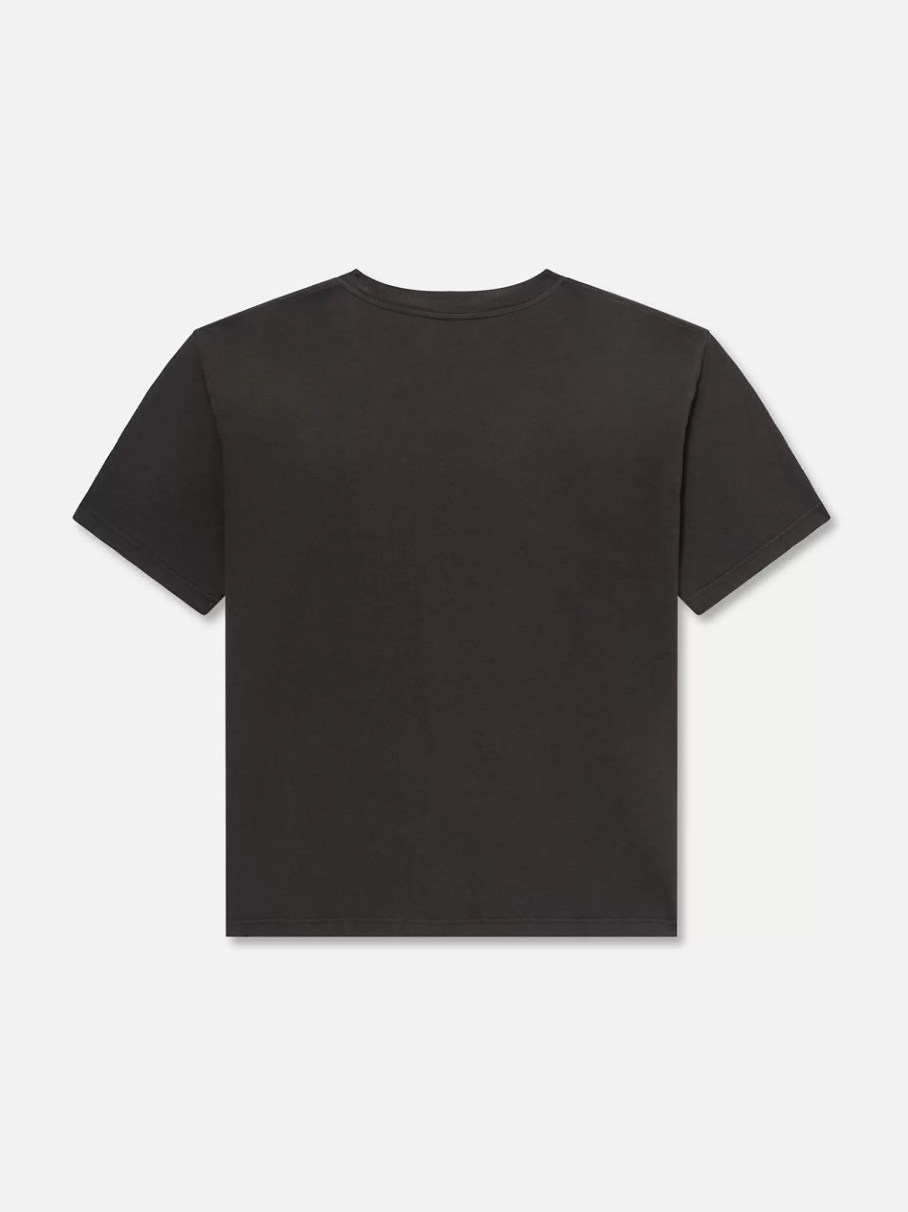 Tees & Polos*FRAME Boxy Vintage Print Tee in Washed Black Washedblack