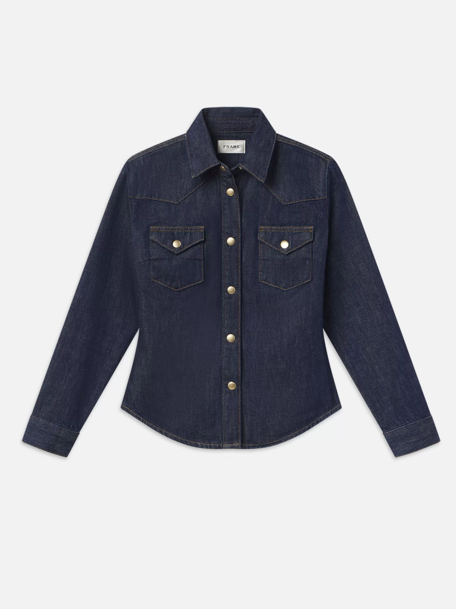 Tops & Blouses*FRAME Fitted Heritage Shirt in Rinse