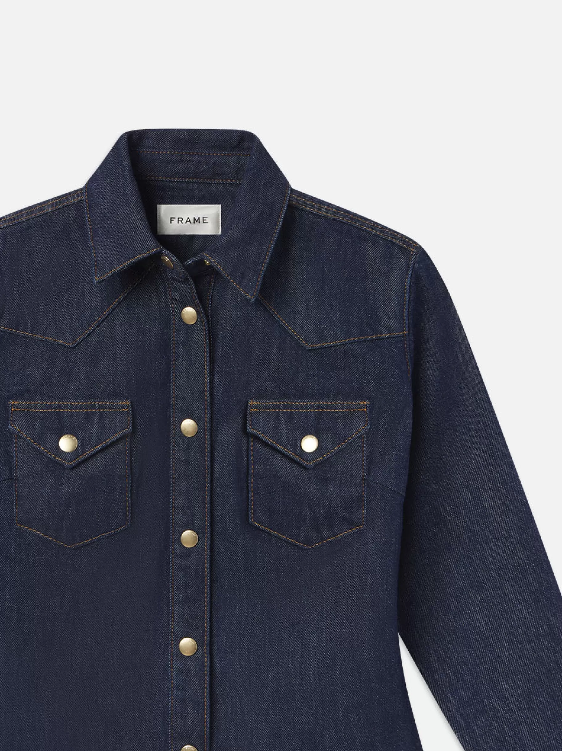 Tops & Blouses*FRAME Fitted Heritage Shirt in Rinse