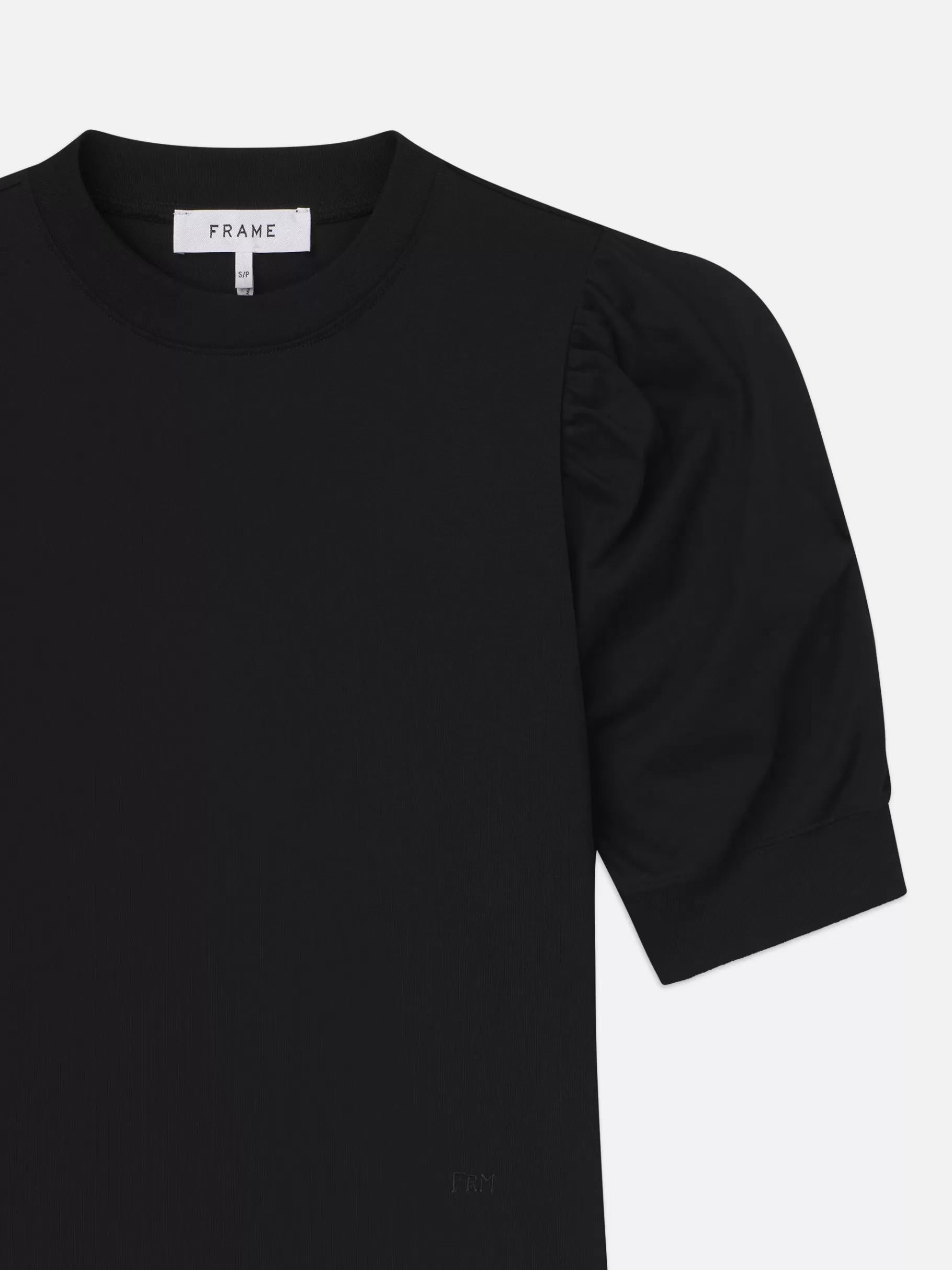 Tanks & Tees*FRAME Frankie Tee in Noir
