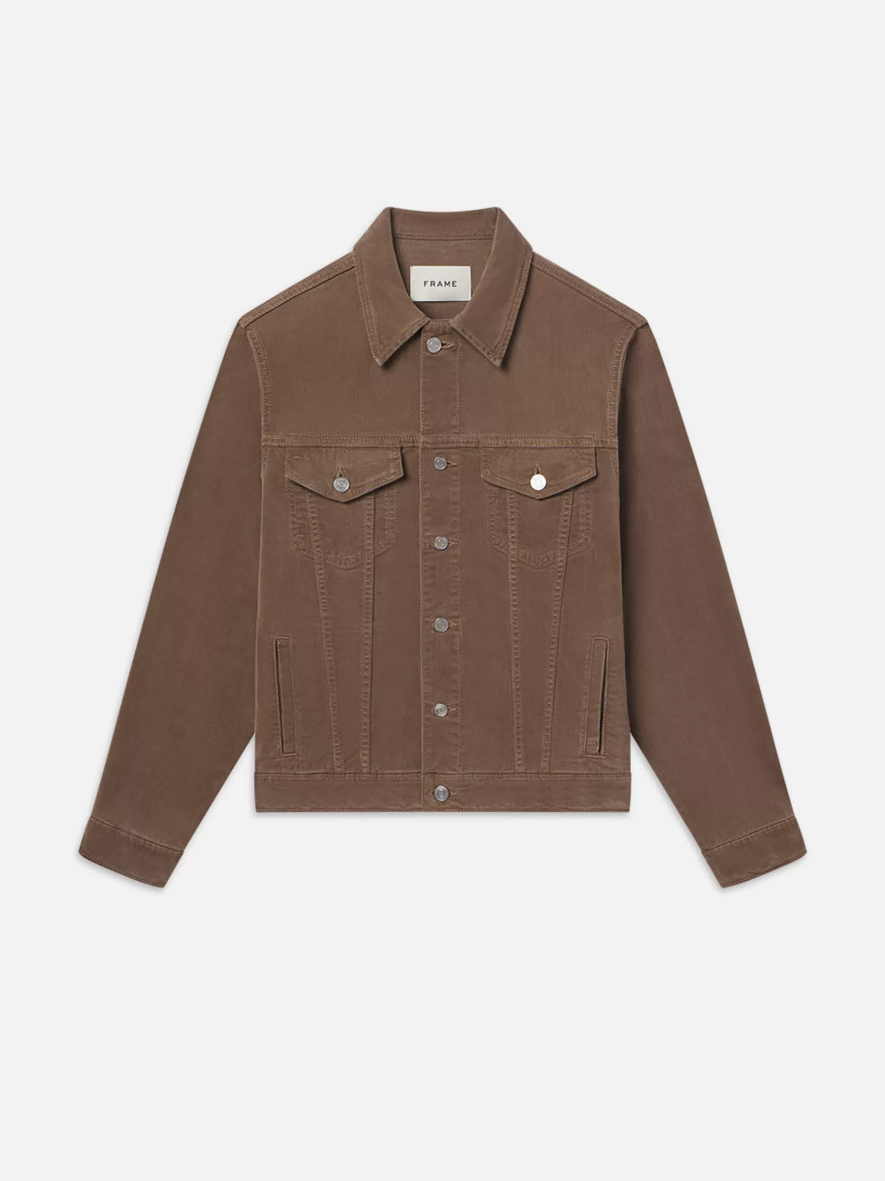 Denim Jackets | Jackets & Coats*FRAME Heritage Jacket in Dark Camel Darkcamel
