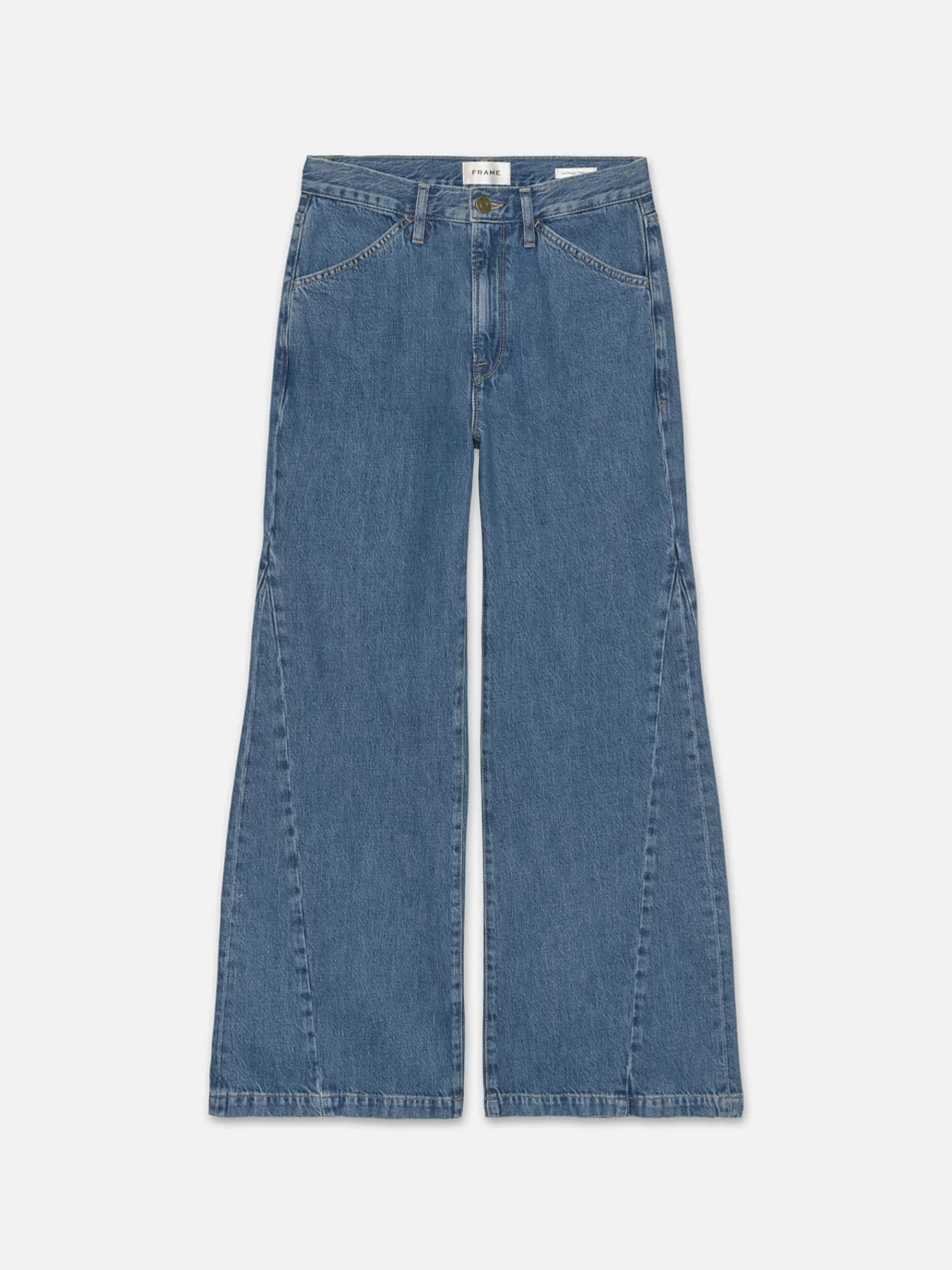 Wide Leg*FRAME Le Baggy Palazzo in Ocean Drive Oceandrive