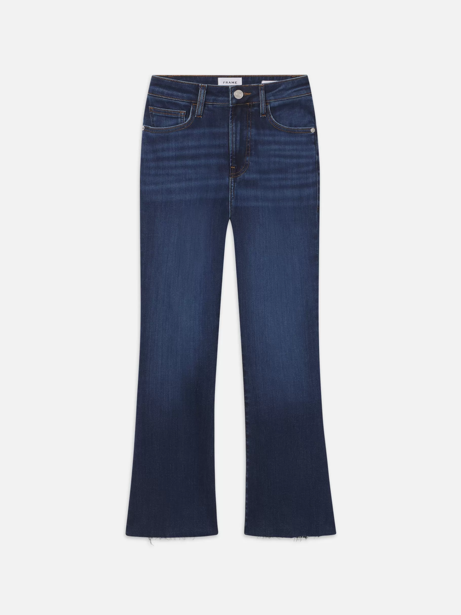 Bootcut*FRAME Le Crop Mini Boot in Lupine