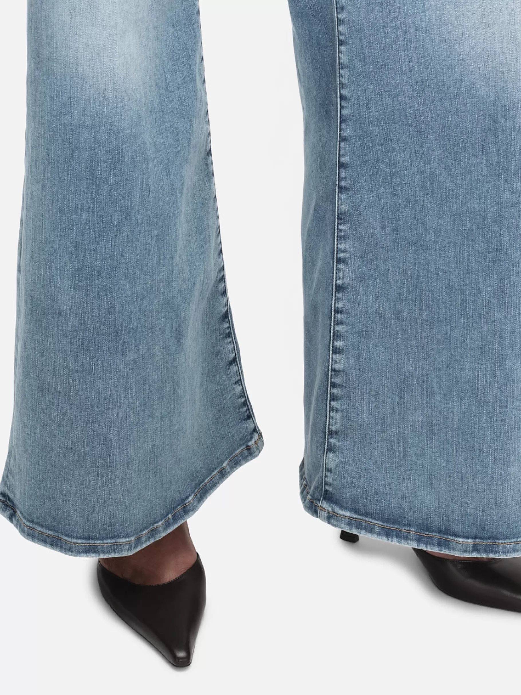 Wide Leg*FRAME Le Palazzo Crop in Colorado