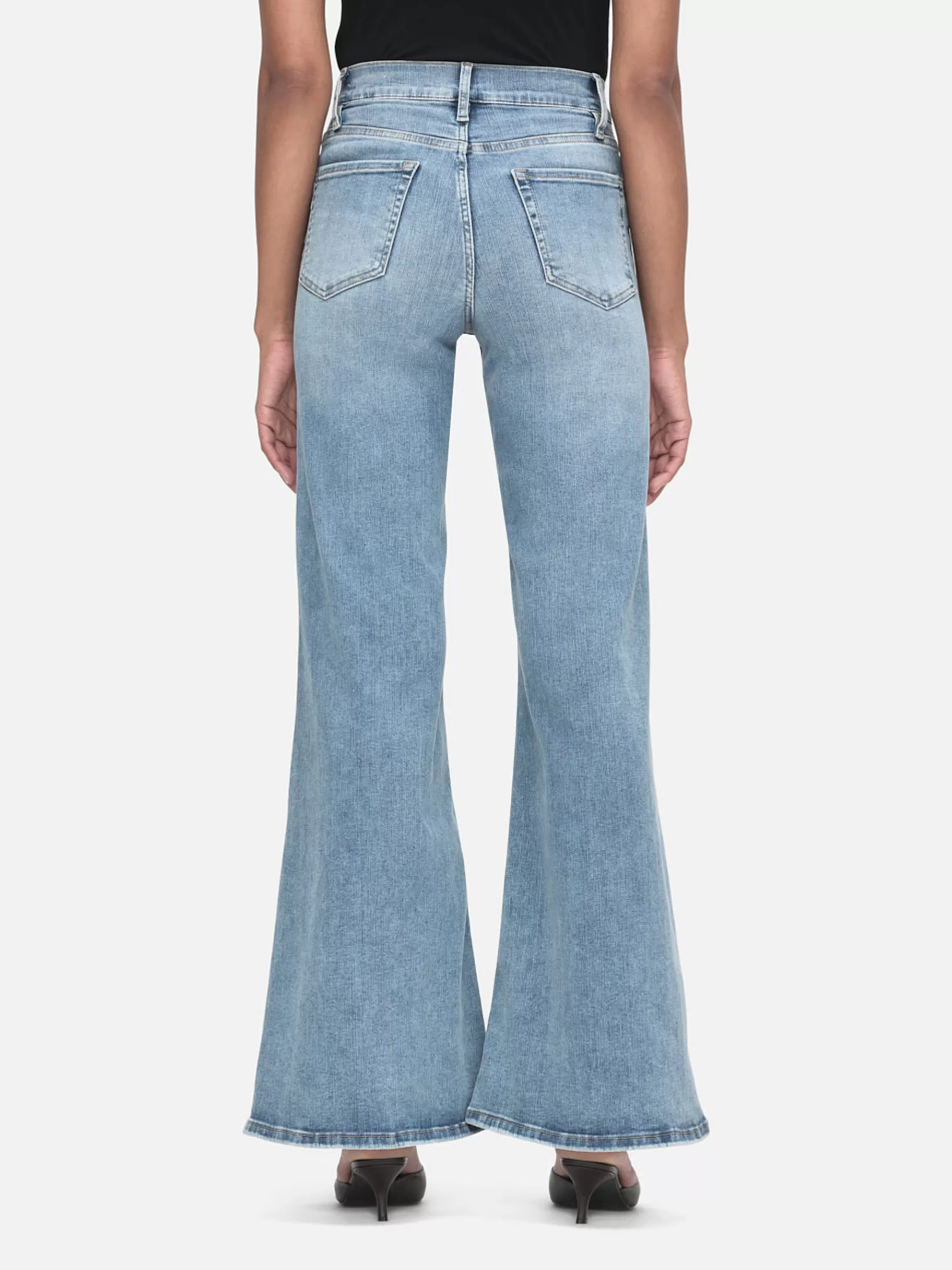Wide Leg*FRAME Le Palazzo Crop in Colorado