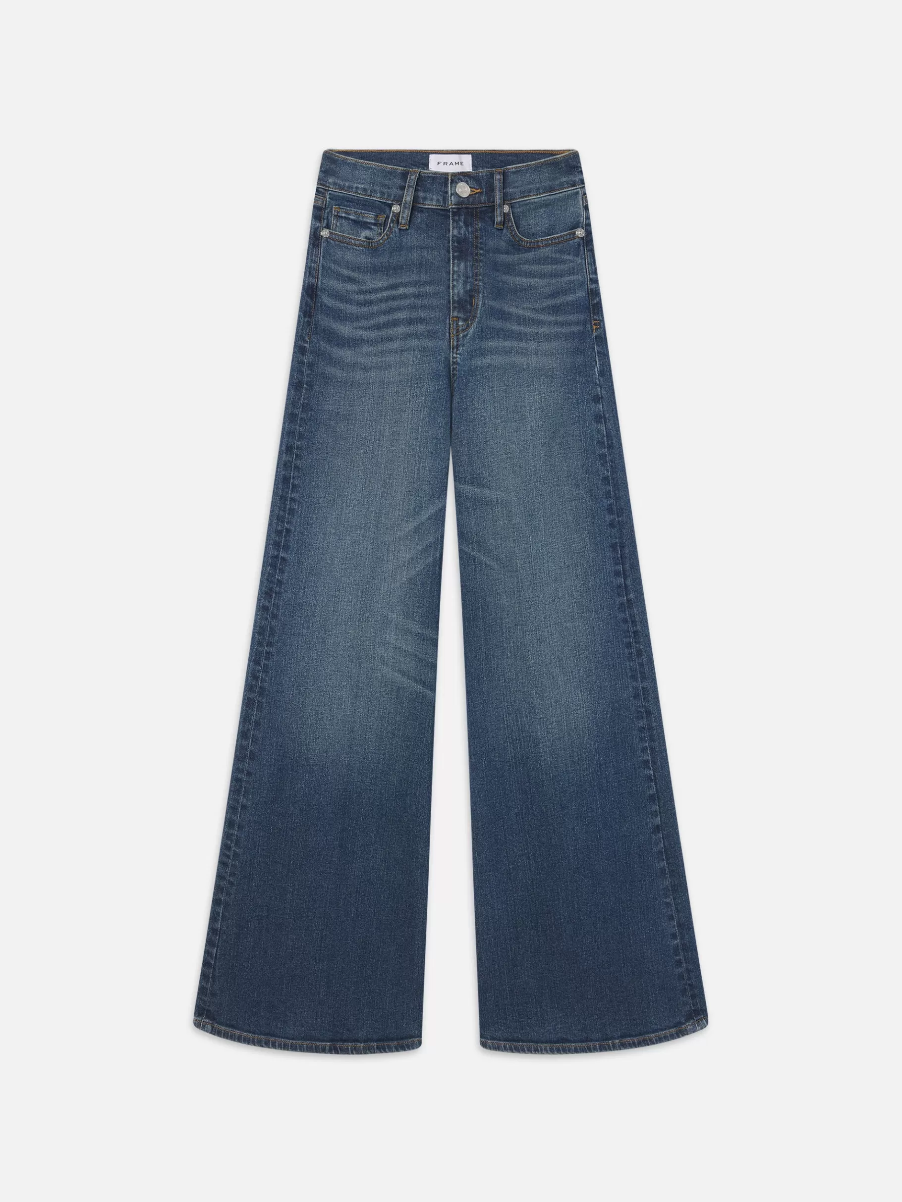 Wide Leg*FRAME Le Palazzo Crop in Kinmount