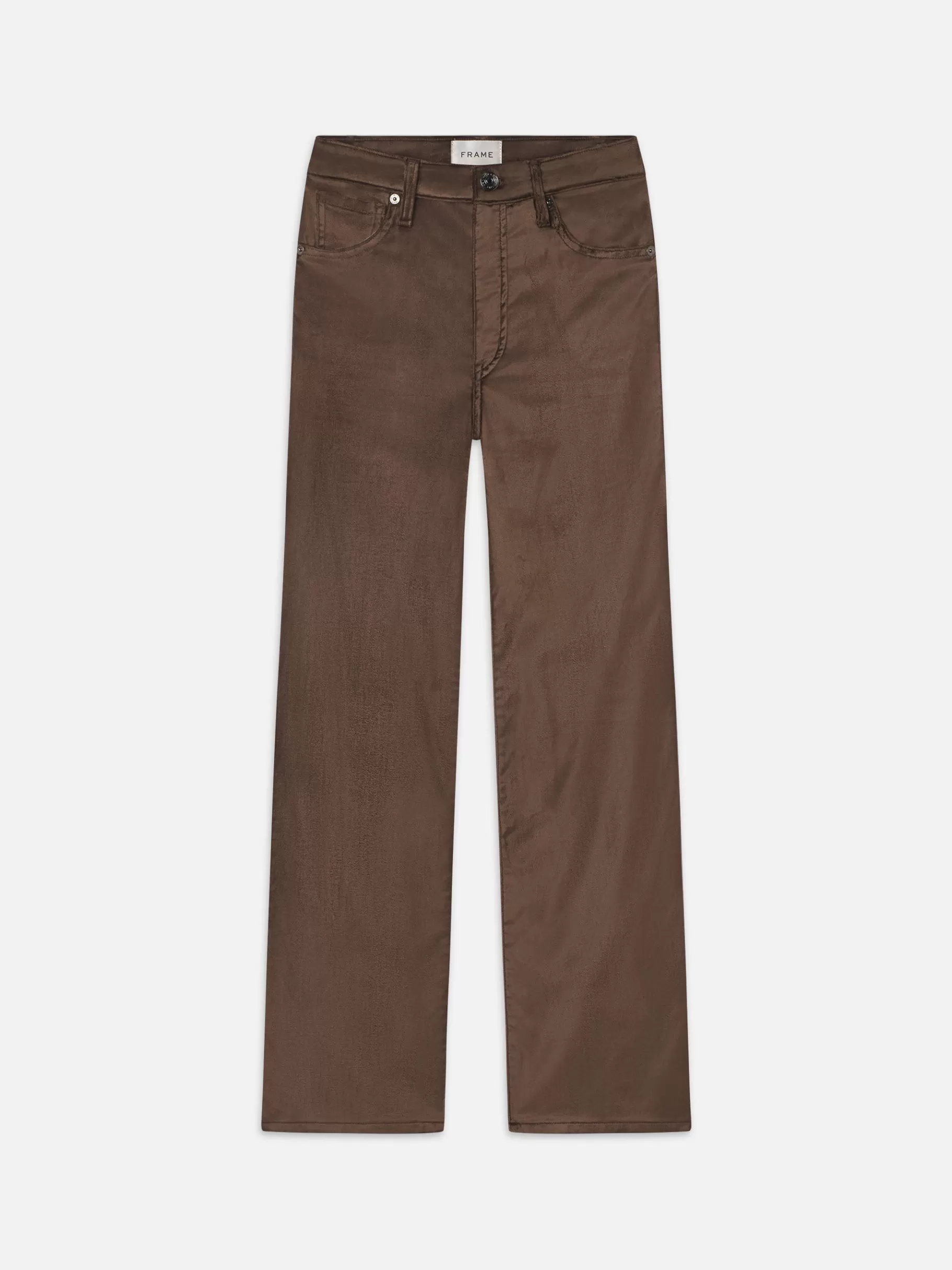 Straight | Pants*FRAME Le Sleek Straight Velveteen in Peppercorn Velvet Peppercornvelvet