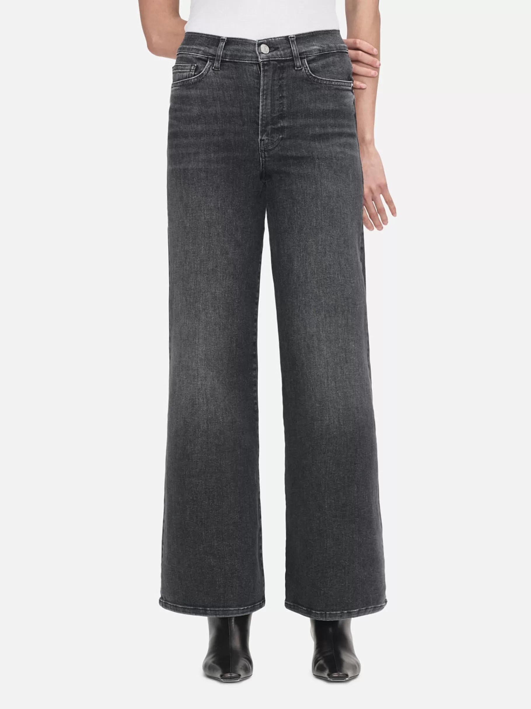 Wide Leg*FRAME Le Slim Palazzo in Atmosphere
