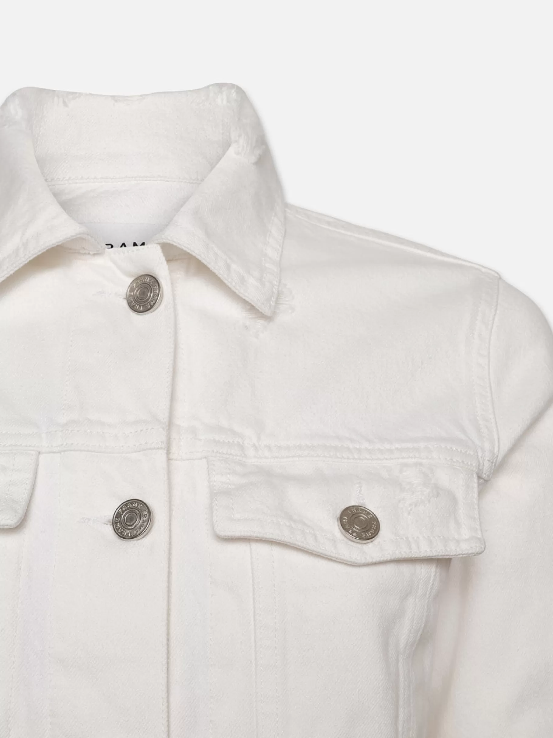 Jackets & Coats*FRAME Le Vintage Jacket in White Rips Whiterips