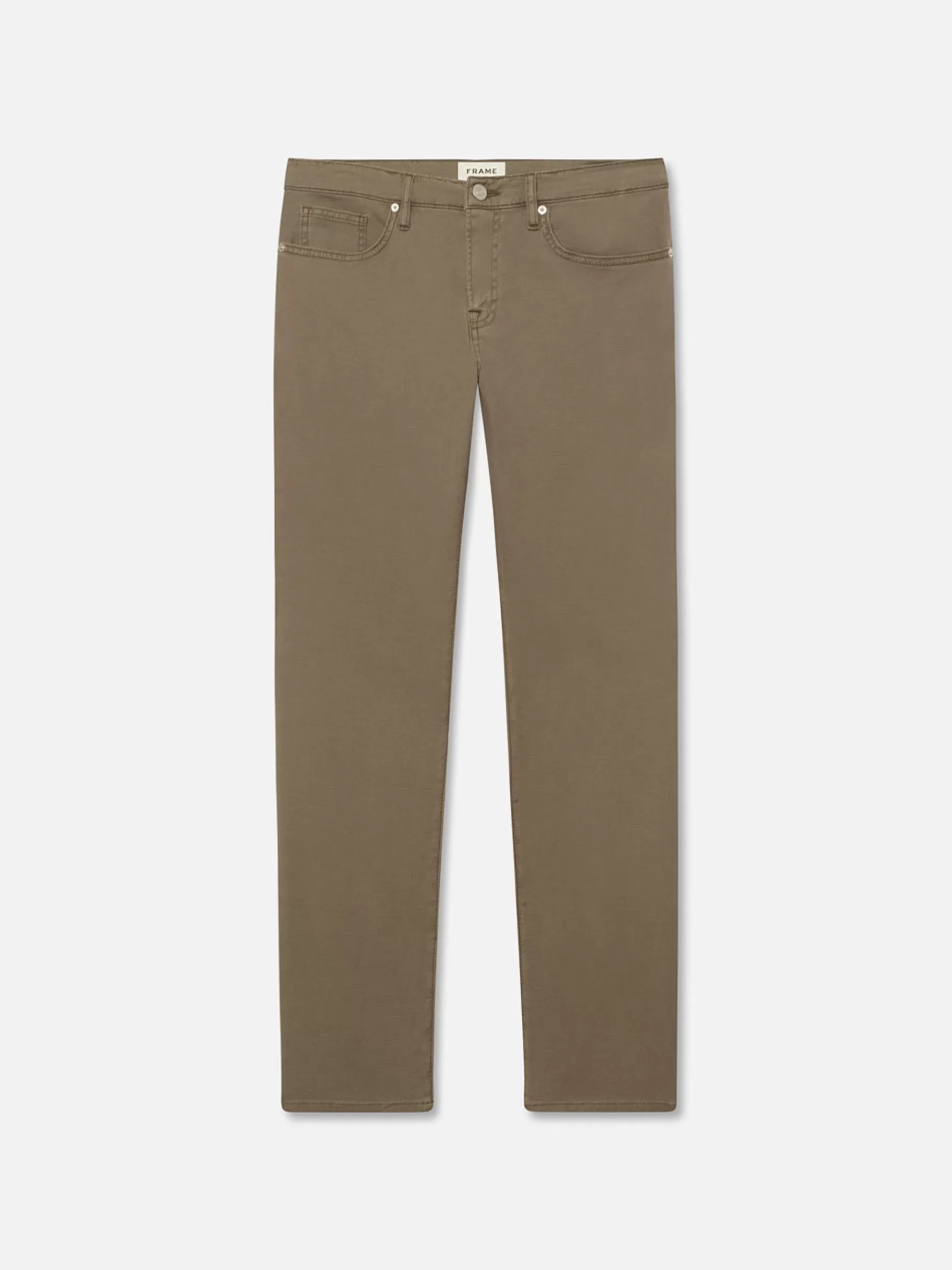 Slim*FRAME L'Homme Slim Lightweight Twill in Garage Dry Sage Garagedrysage