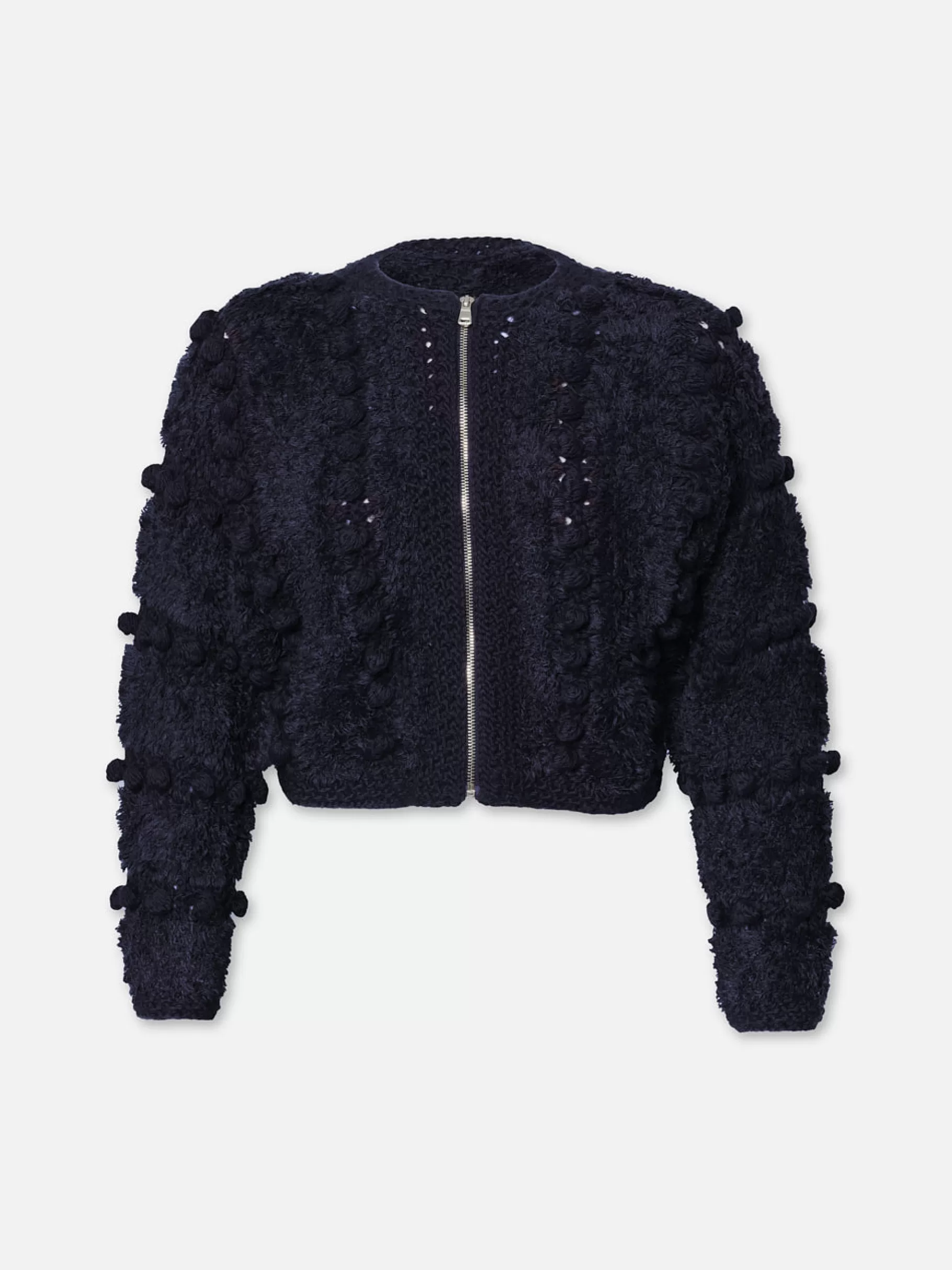 Sweaters*FRAME Pom Pom Cardi in Navy