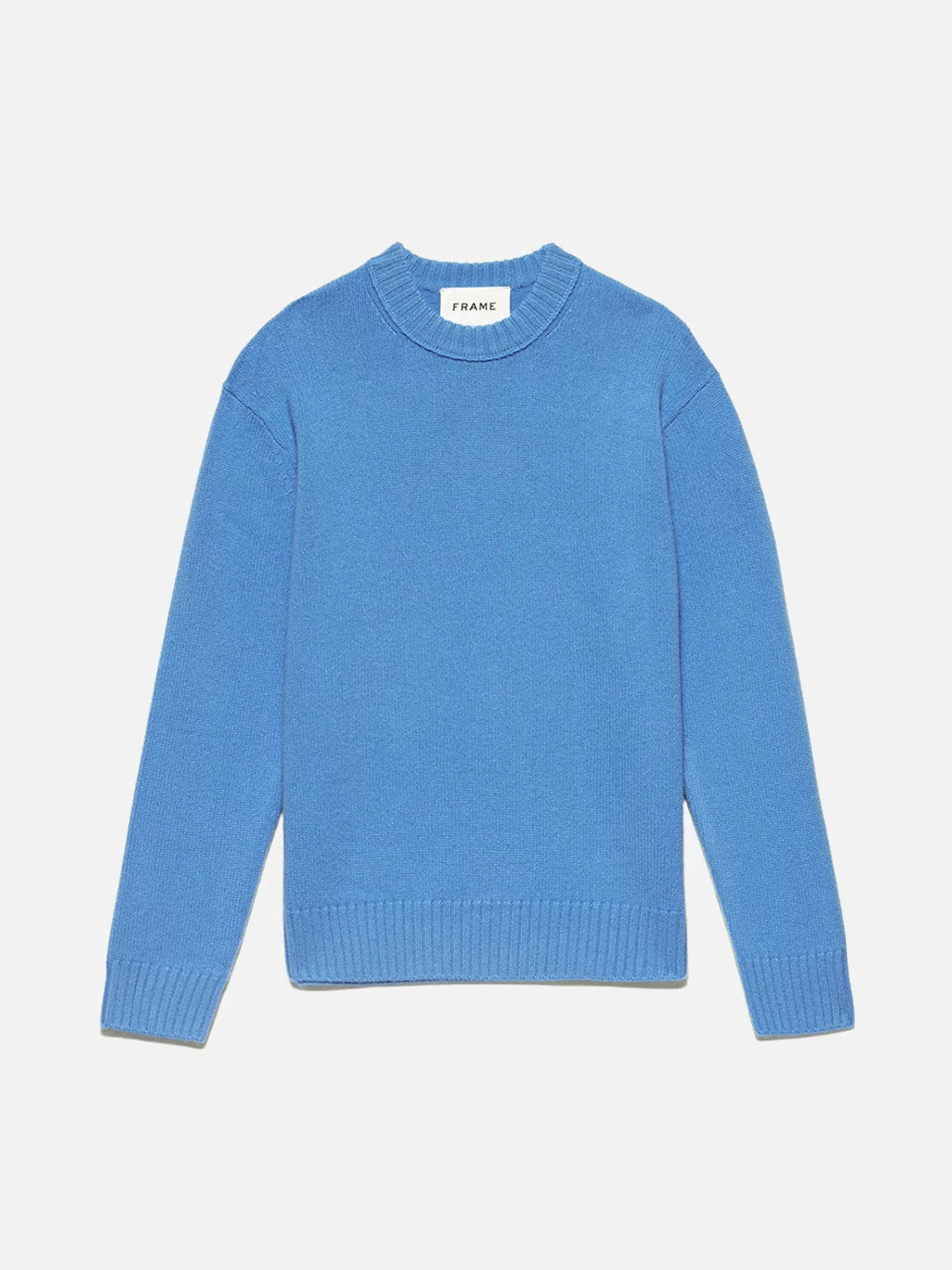 Sweaters & Hoodies*FRAME The Cashmere Crewneck Sweater in Bright Blue Brightblue