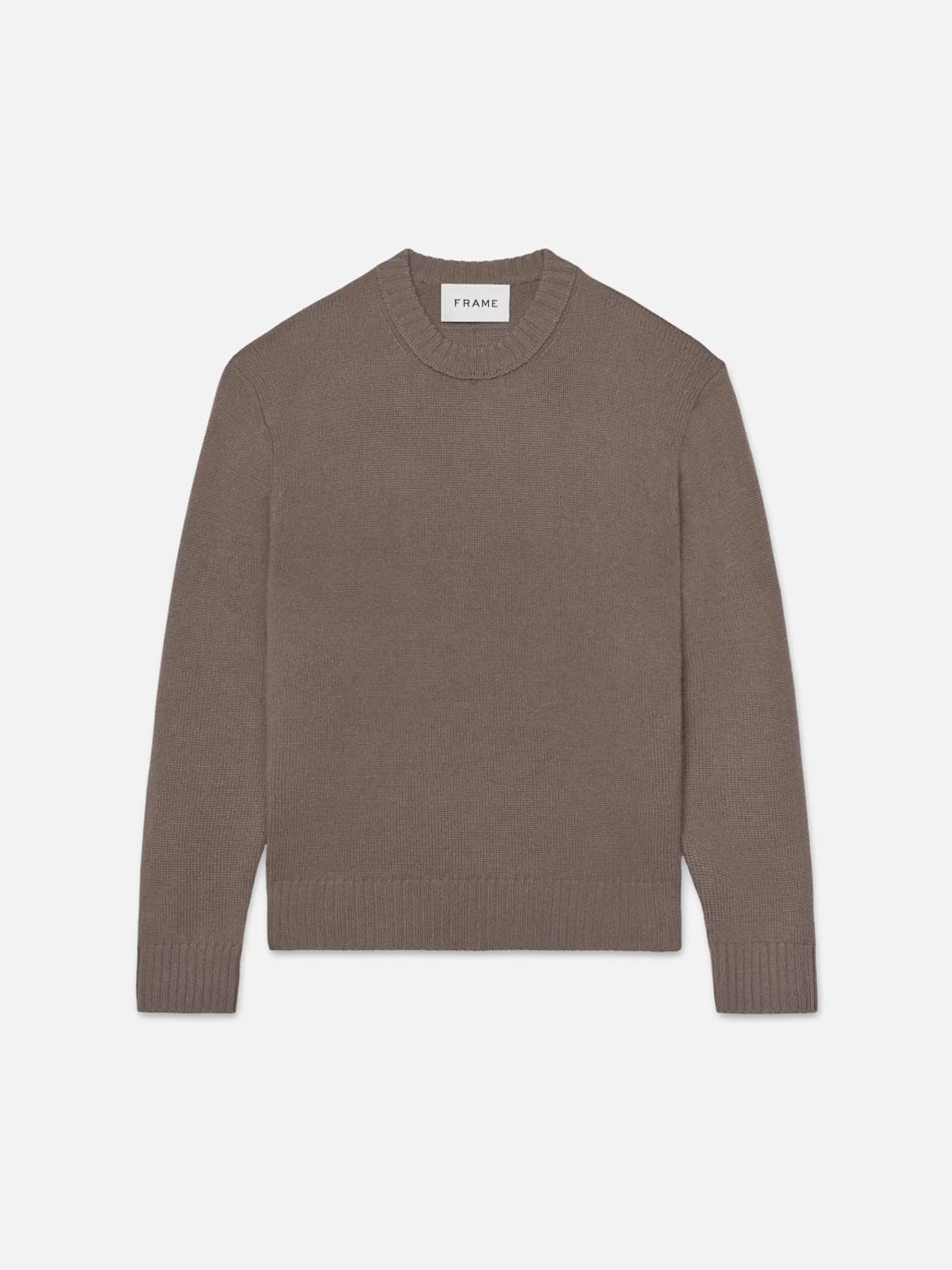 Sweaters & Hoodies*FRAME The Cashmere Crewneck Sweater in Dry Rose Dryrose