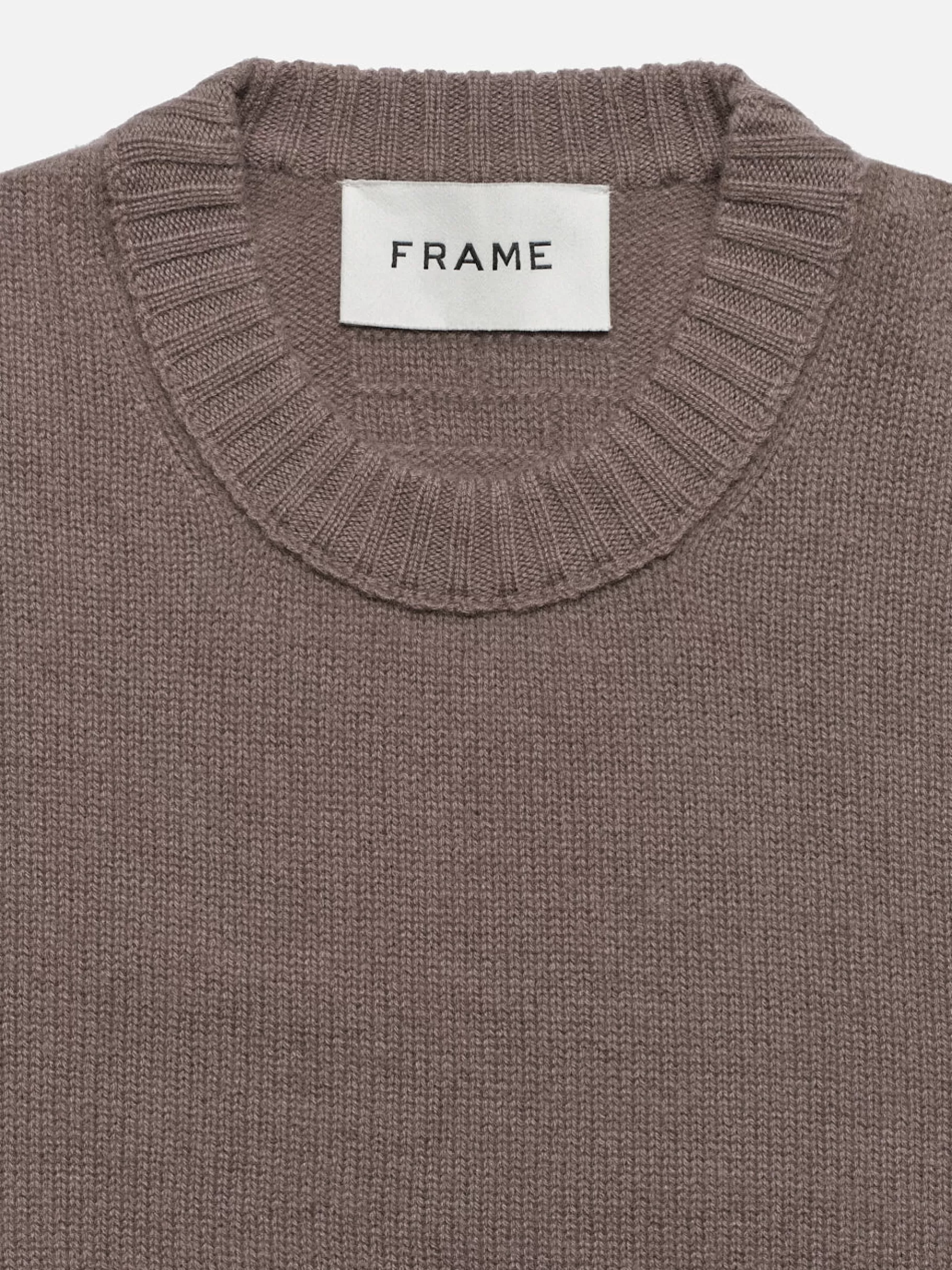 Sweaters & Hoodies*FRAME The Cashmere Crewneck Sweater in Dry Rose Dryrose