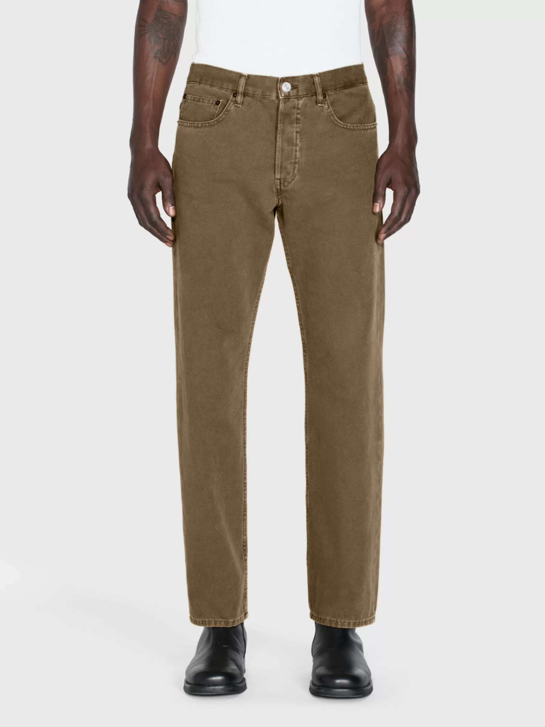 Straight*FRAME The Straight Jean in Light Brown Lightbrown