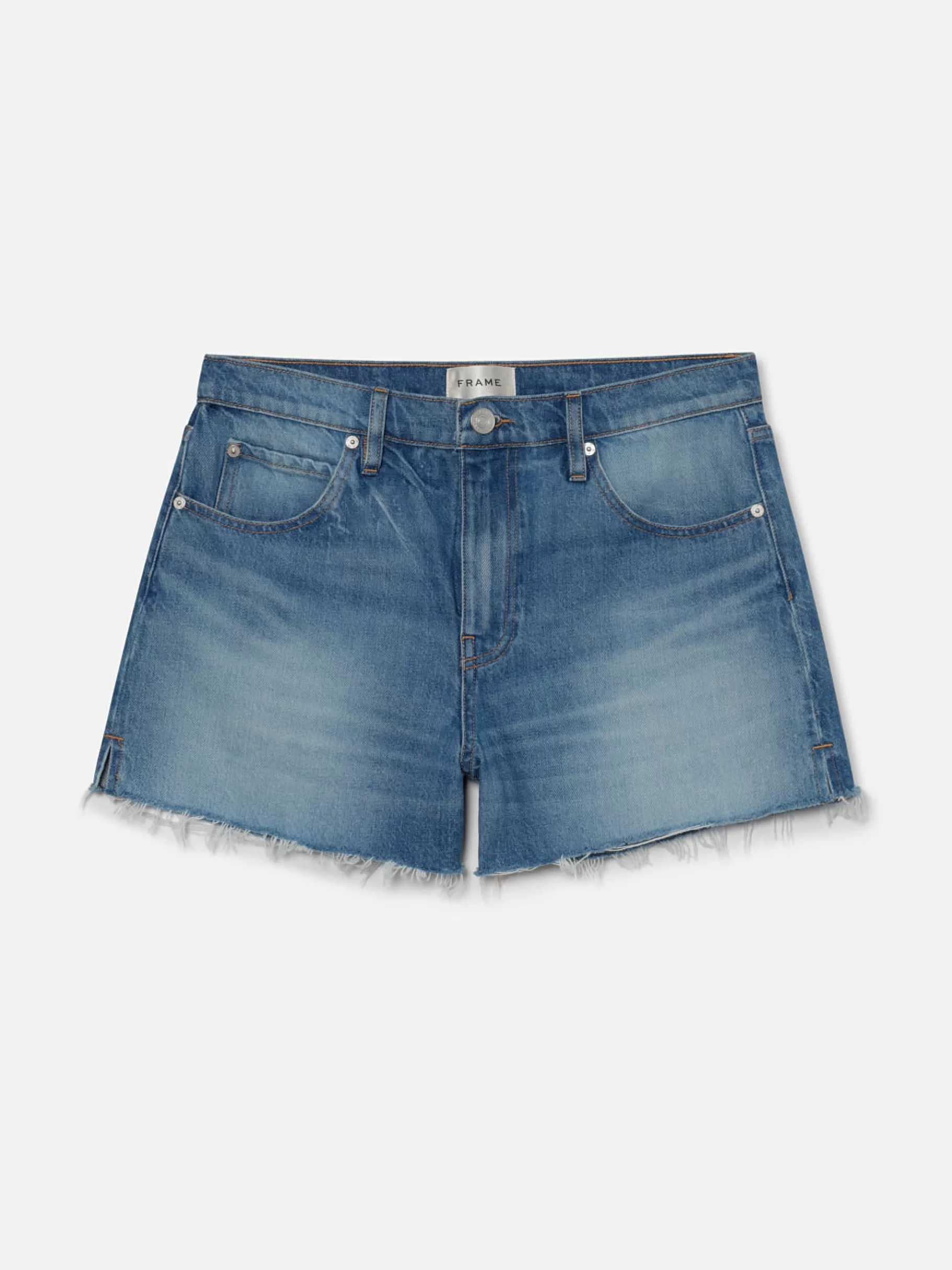 Skirts & Shorts*FRAME The Vintage Relaxed Short Raw Fray in Libra
