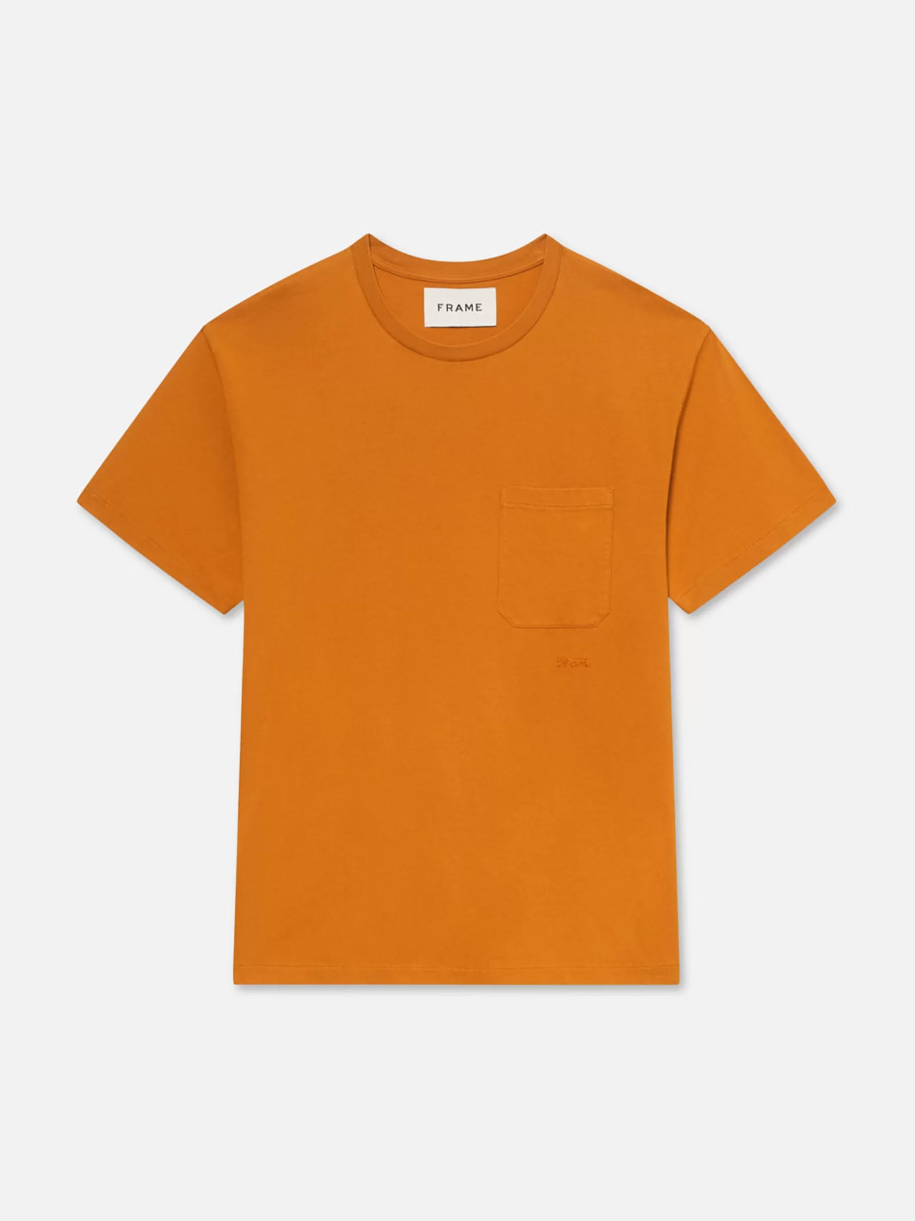 Tees & Polos*FRAME Vintage Tee in Rust