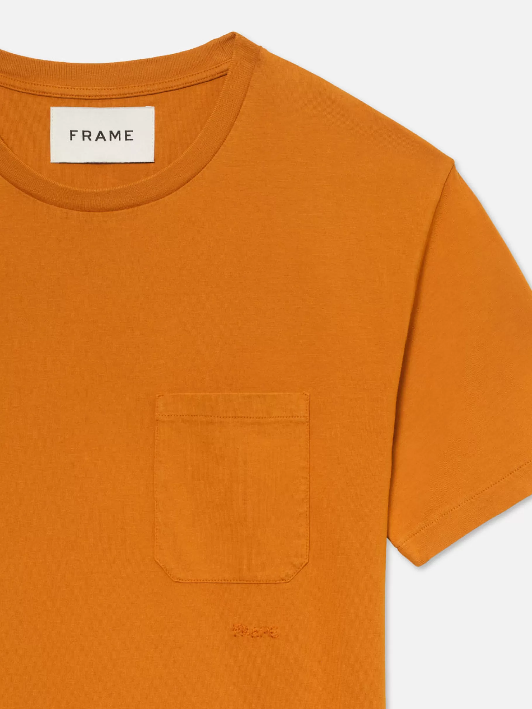Tees & Polos*FRAME Vintage Tee in Rust