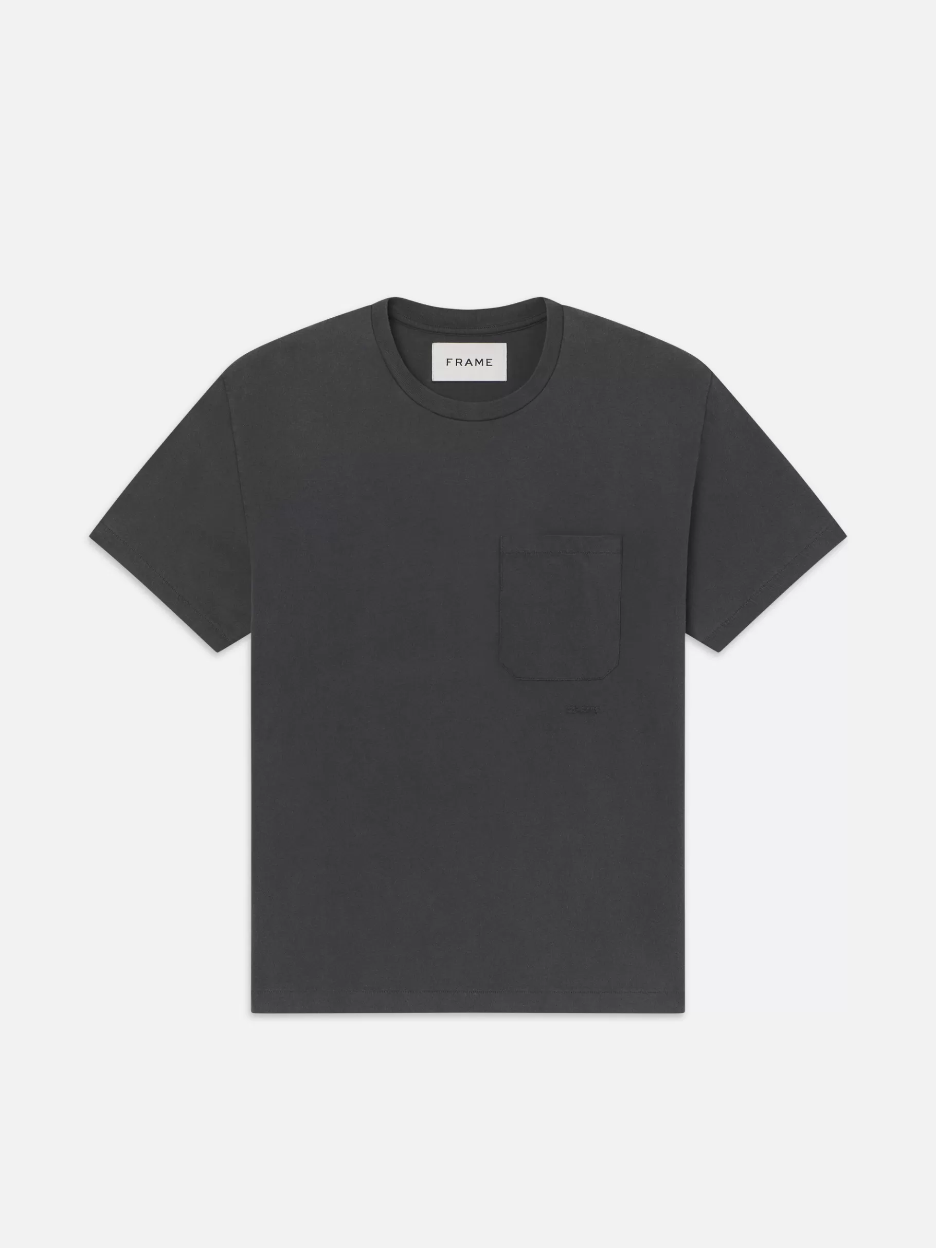 Tees & Polos*FRAME Vintage Tee in Vintage Off Black Vintageoffblack